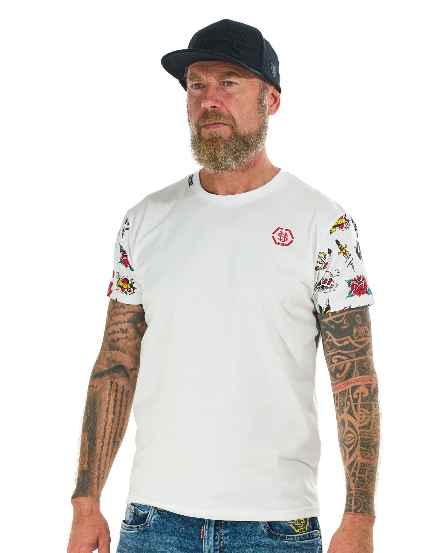 TATTOO II Men's T-Shirt WHITE