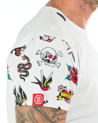 TATTOO II Men's T-Shirt WHITE