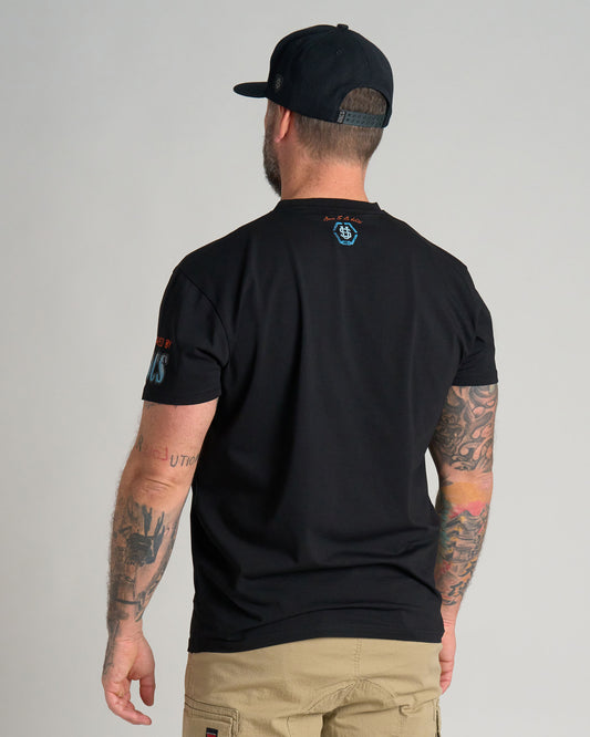 KNUCKLEHEAD II Men's T-Shirt BLACK