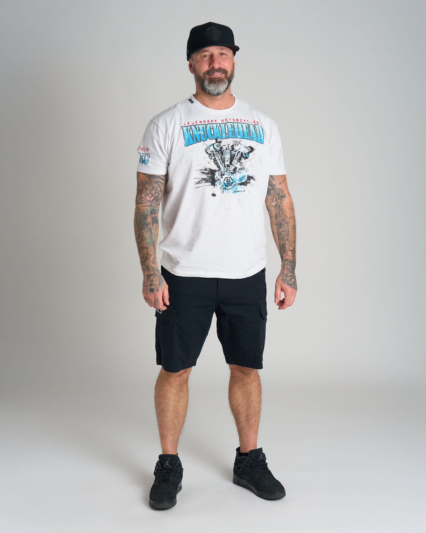 KNUCKLEHEAD III Men's T-Shirt WHITE