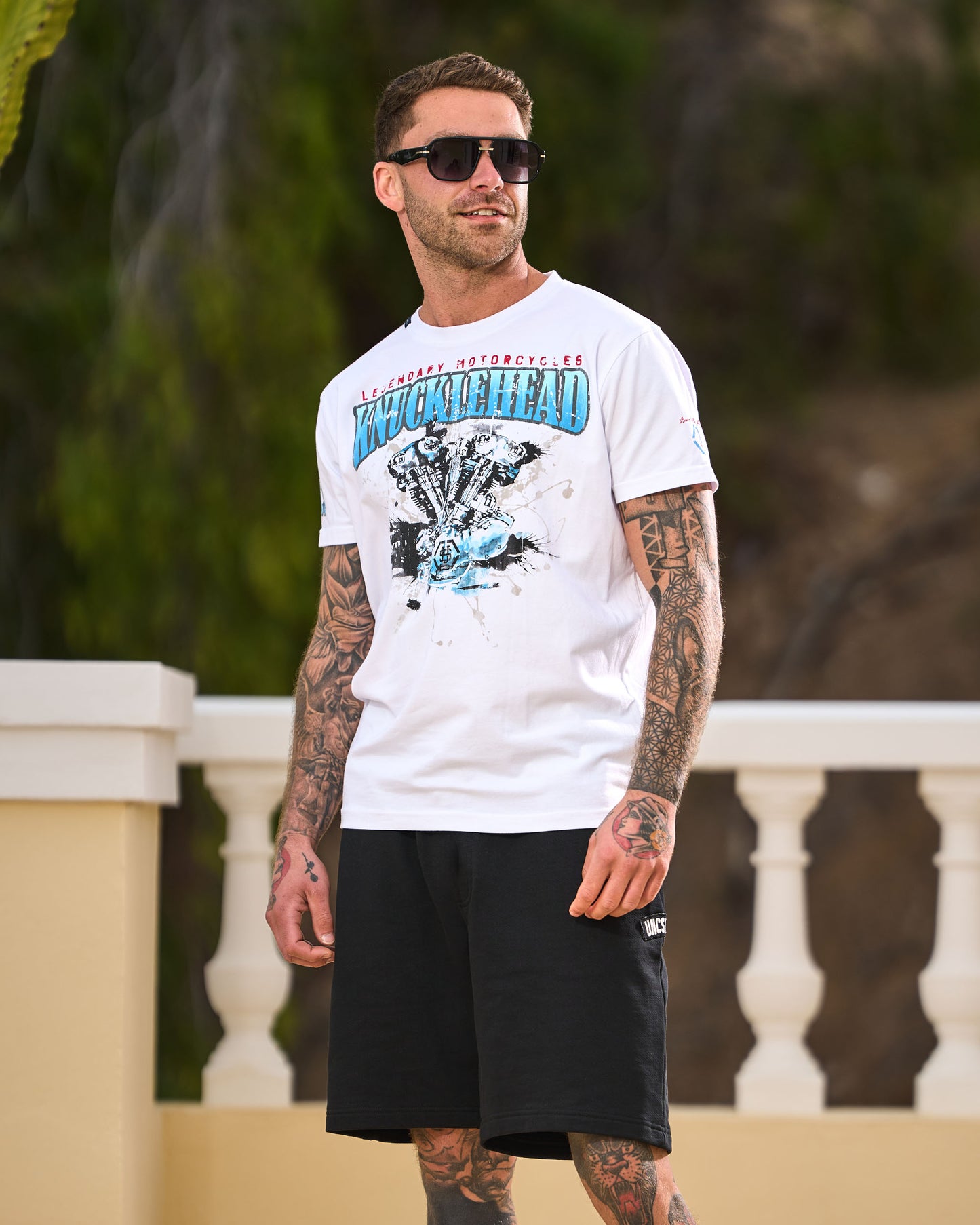 KNUCKLEHEAD III Men's T-Shirt WHITE
