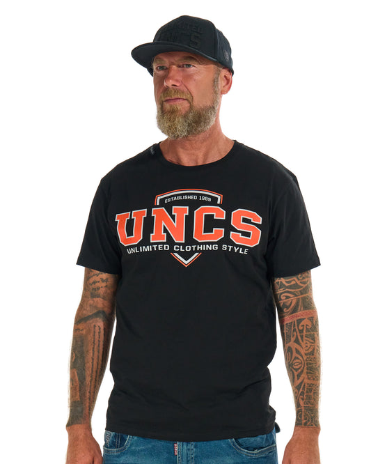 UNCS TEAM Men's T-Shirt BLACK