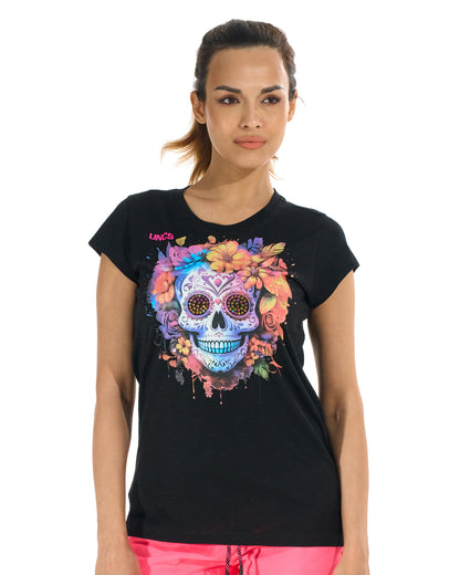 LUCIA Women's T-Shirt BLACK