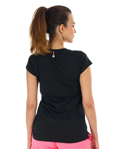 LUCIA Women's T-Shirt BLACK