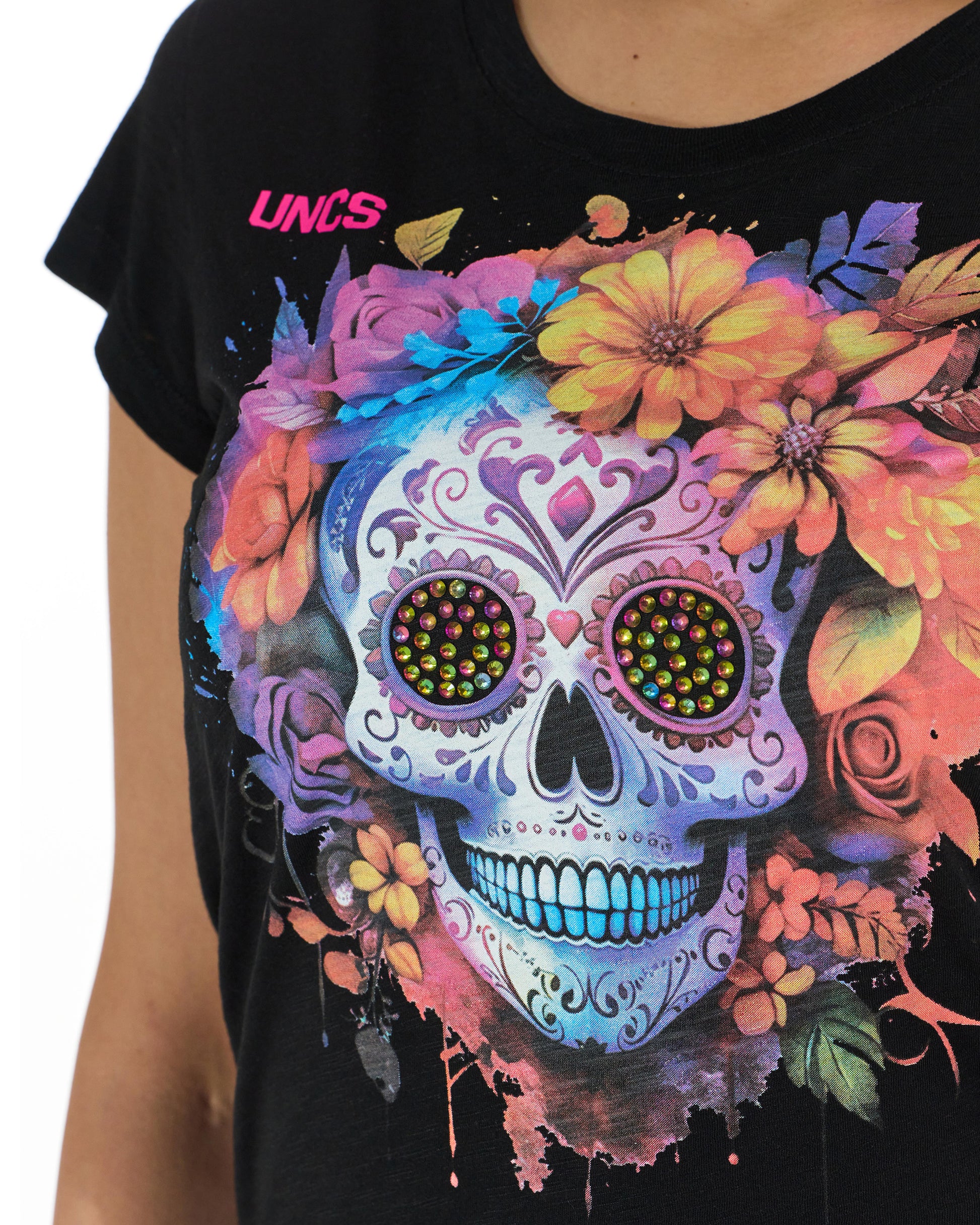 LUCIA Women's T-Shirt BLACK