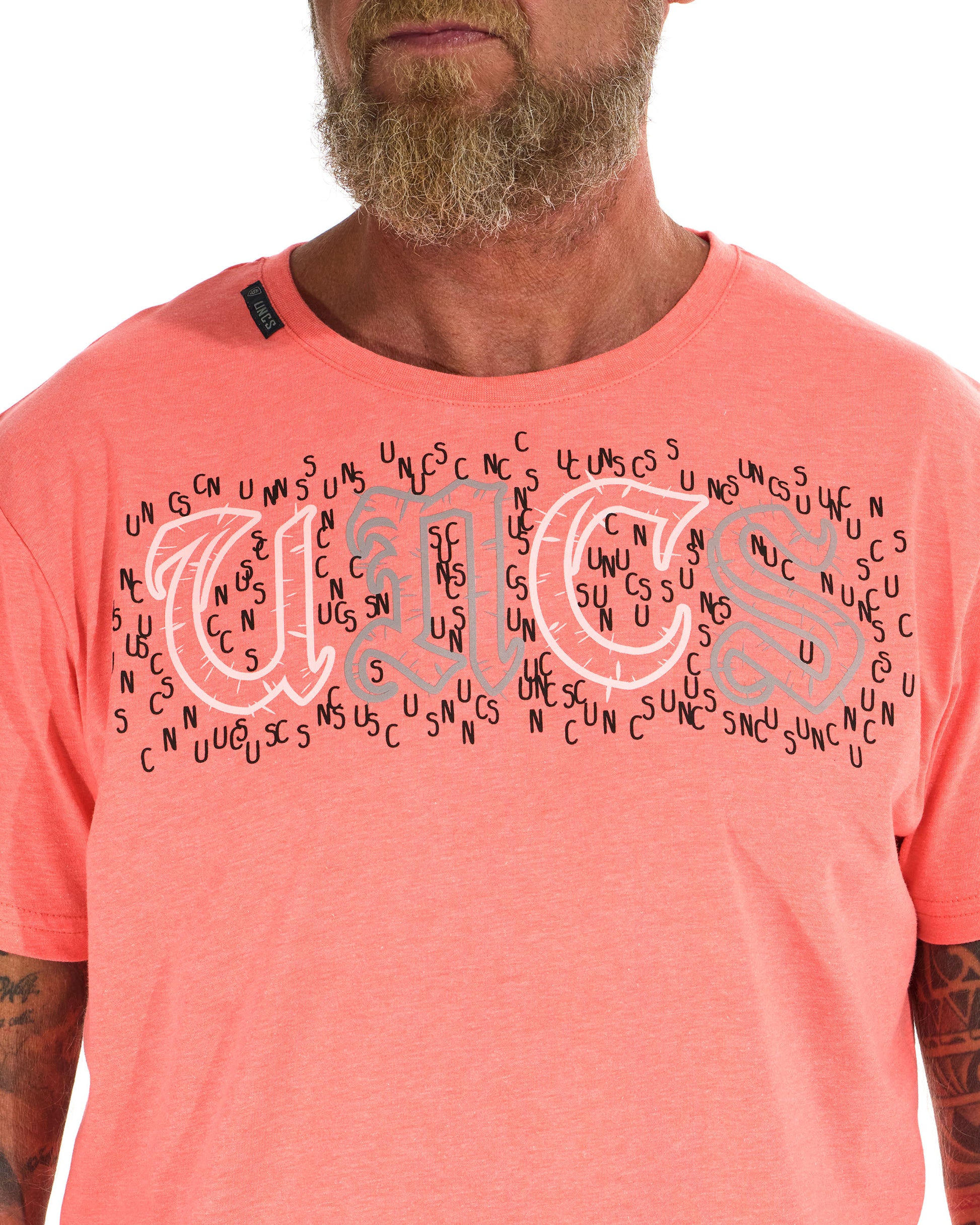 GRAHAM Men's T-Shirt CORAL