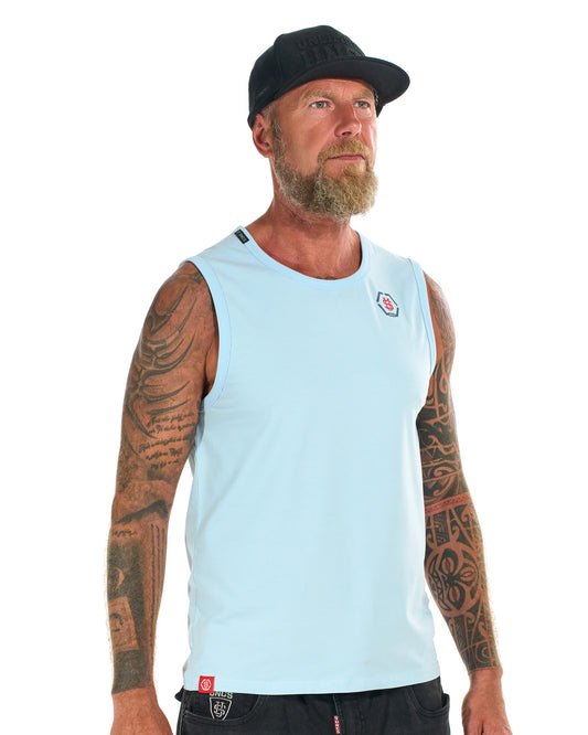 HEXAGON Men's Top BLUE