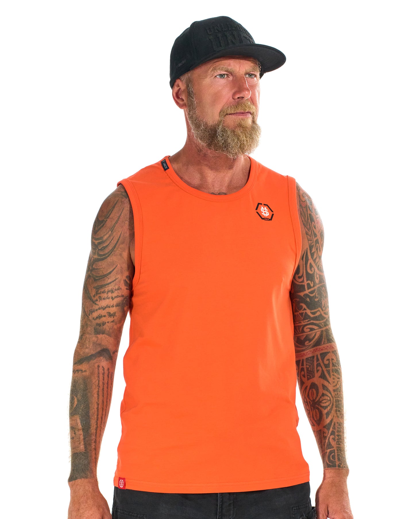 HEXAGON Men's Top ORANGE