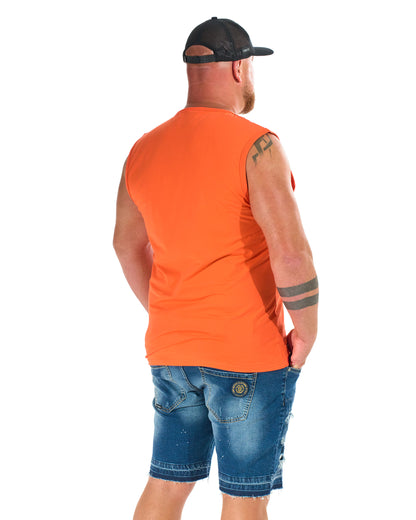 HEXAGON Men's Top ORANGE