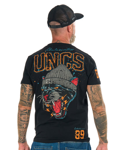 PANTHER Men's T-Shirt BLACK
