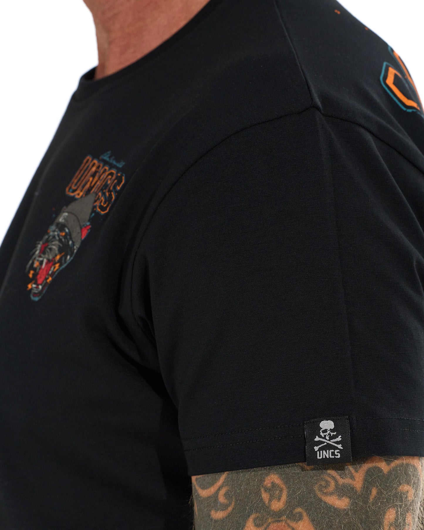 PANTHER Men's T-Shirt BLACK