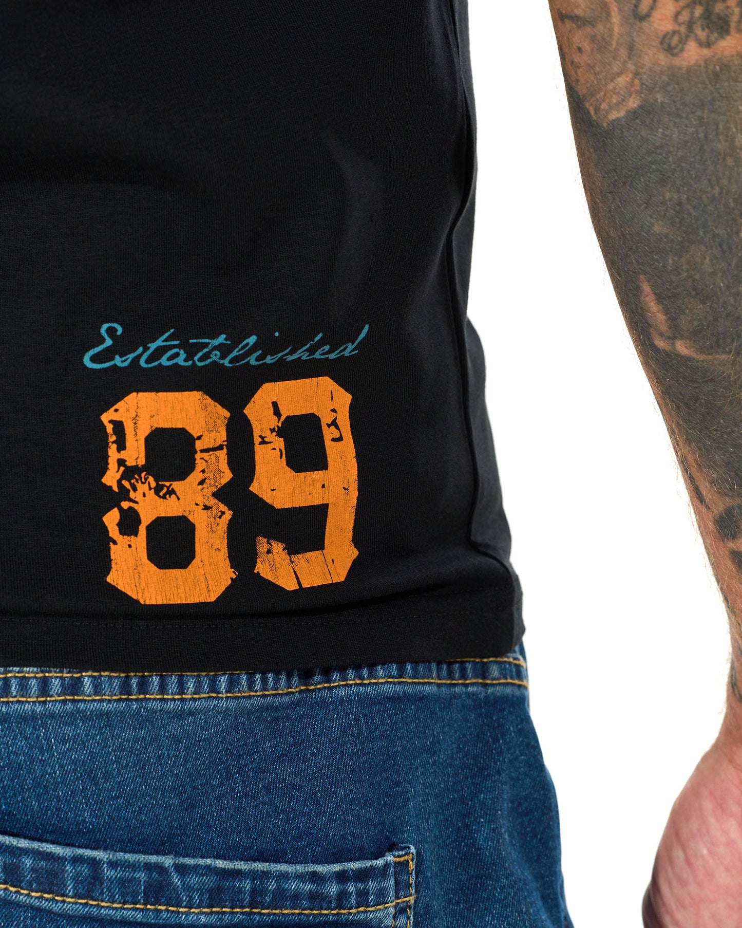 PANTHER Men's T-Shirt BLACK