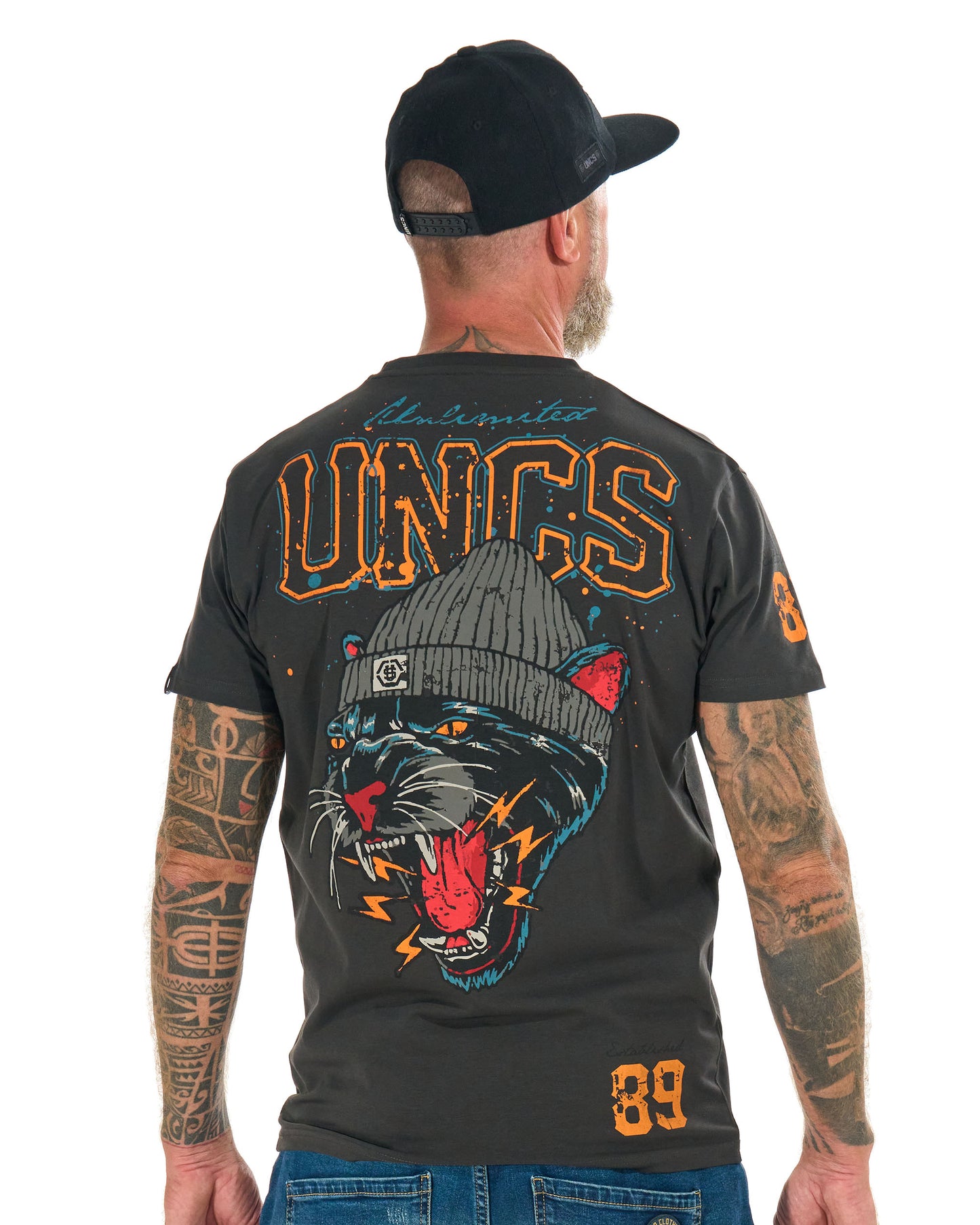 PANTHER Men's T-Shirt ASPHALT