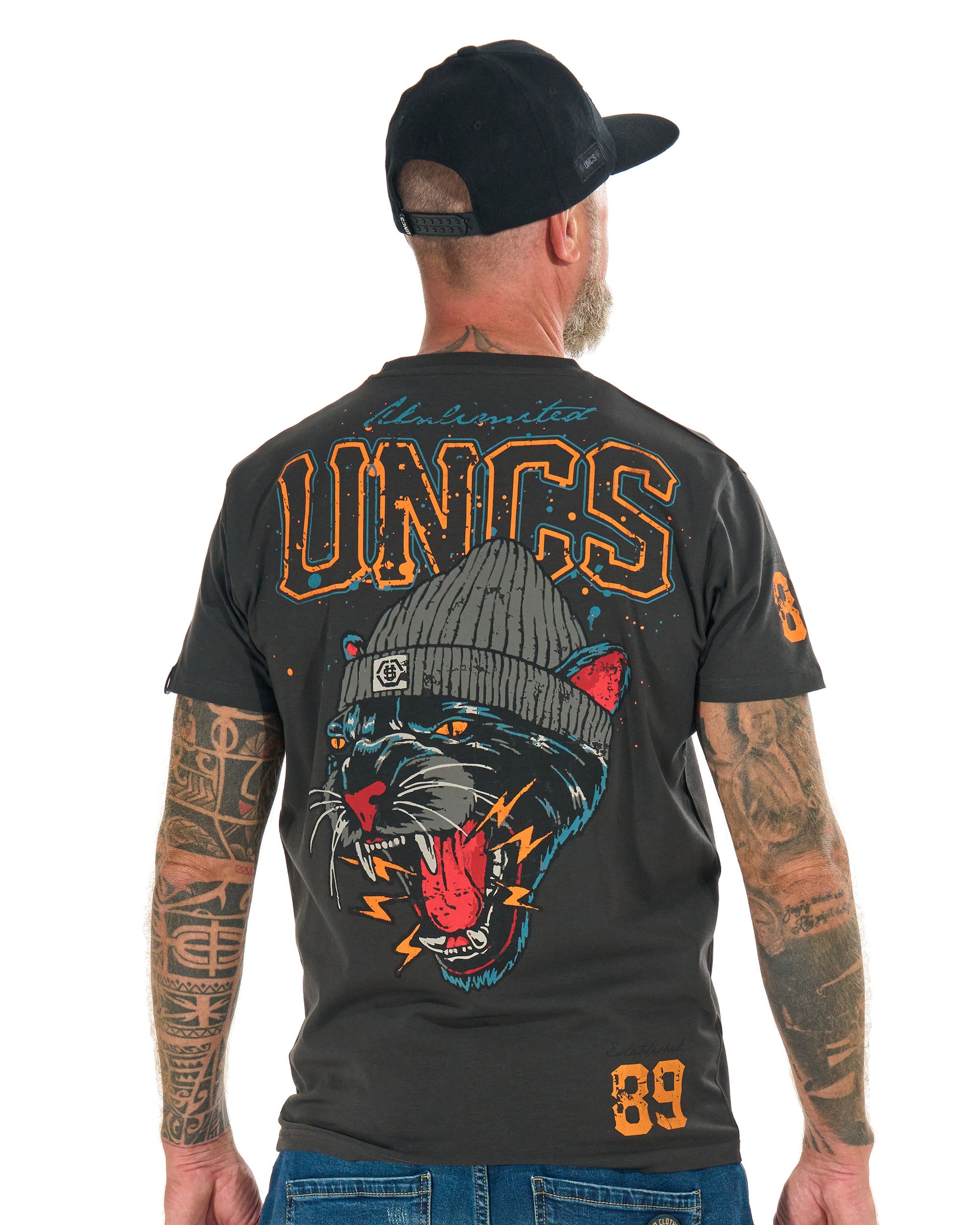 PANTHER Men's T-Shirt ASPHALT