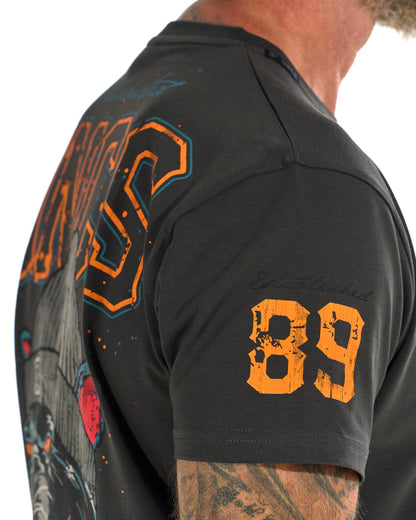 PANTHER Men's T-Shirt ASPHALT