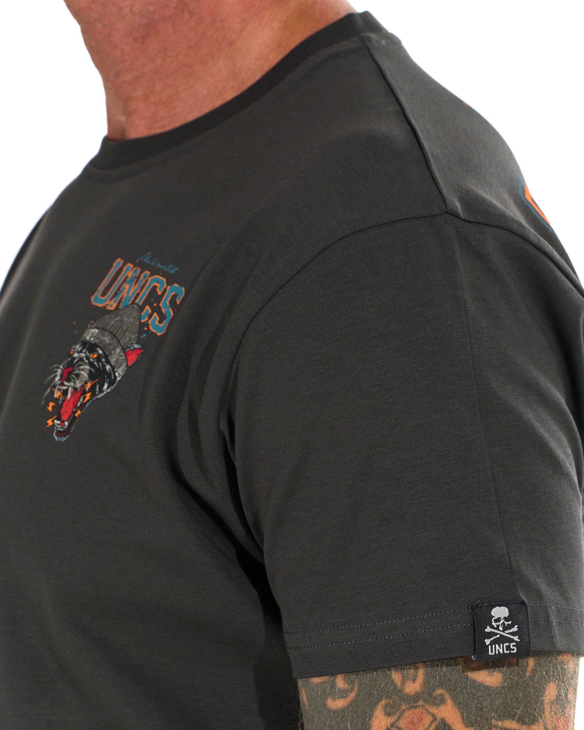 PANTHER Men's T-Shirt ASPHALT