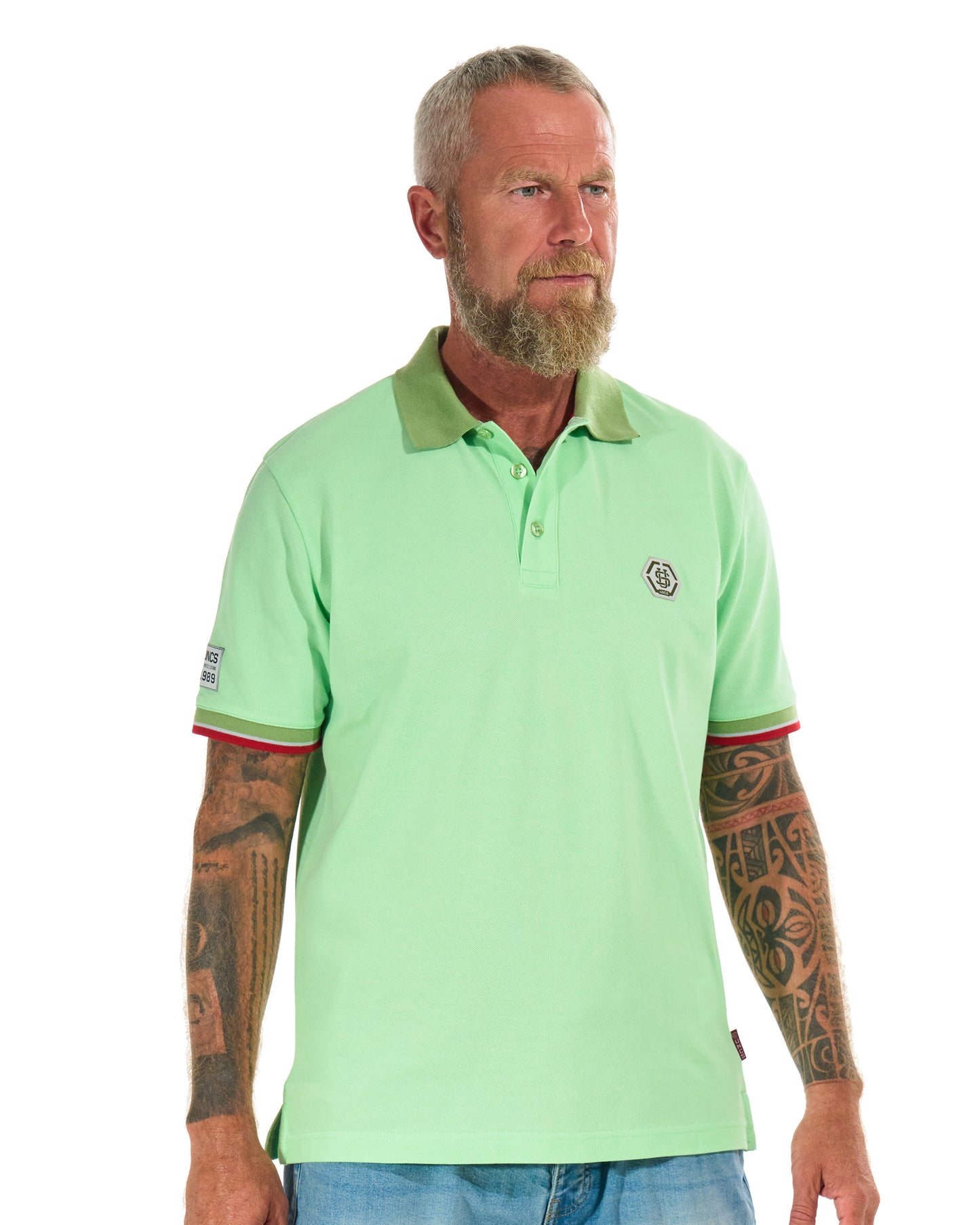 BRENDON Men's Polo GREEN