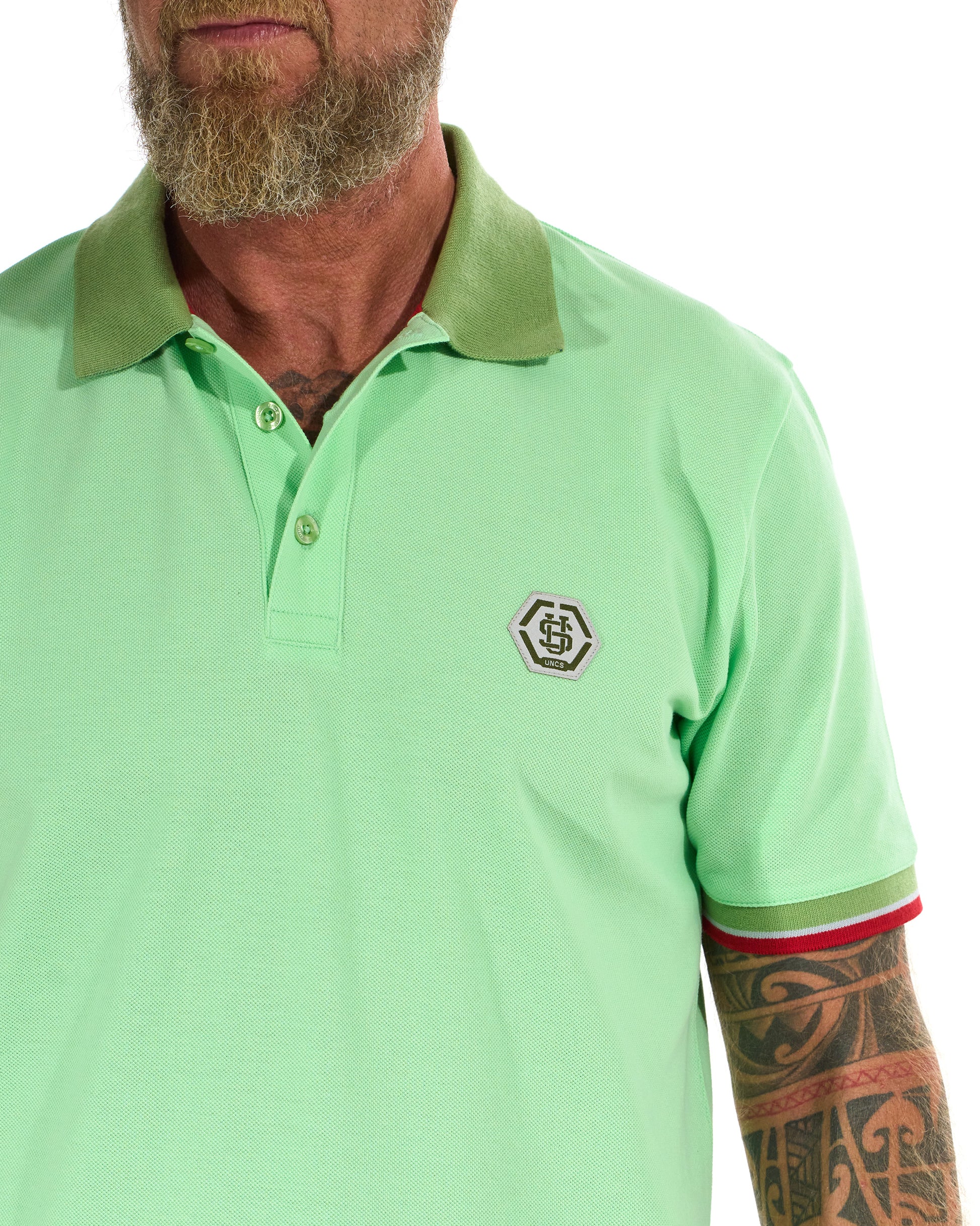 BRENDON Men's Polo GREEN