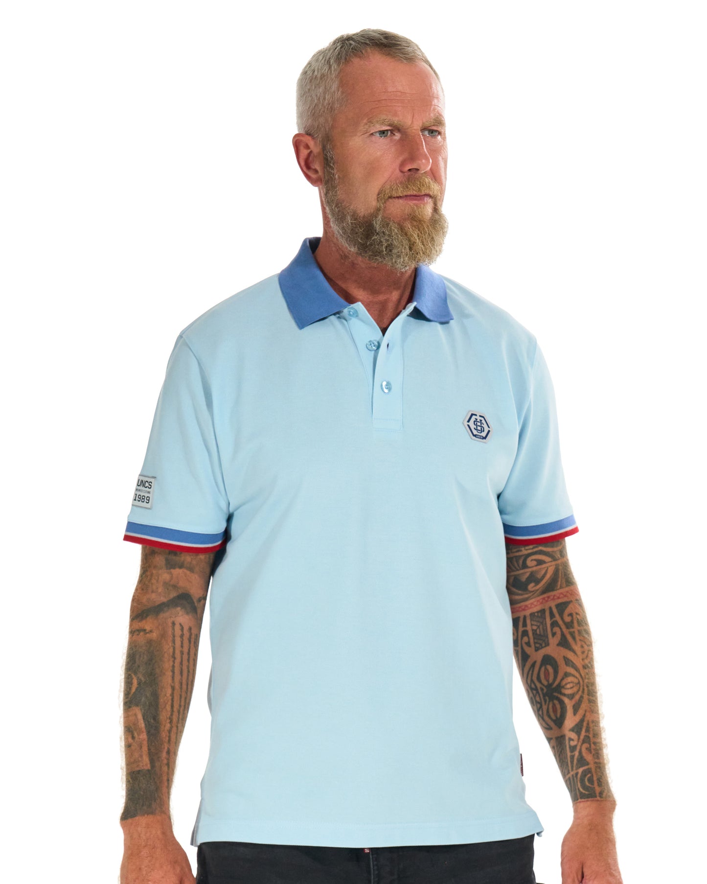 BRENDON Men's Polo BLUE