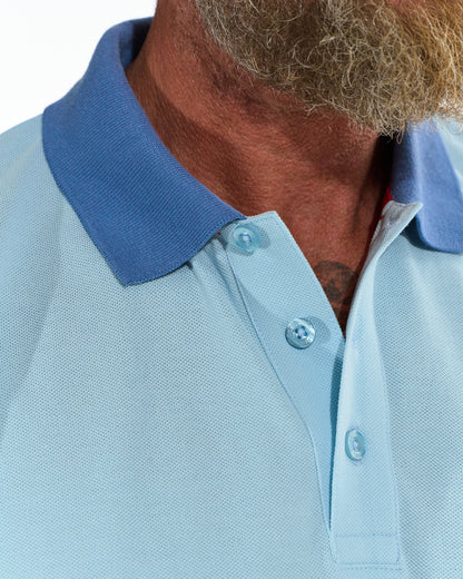 BRENDON Men's Polo BLUE