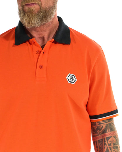 BRENDON Men's Polo ORANGE