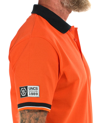 BRENDON Men's Polo ORANGE