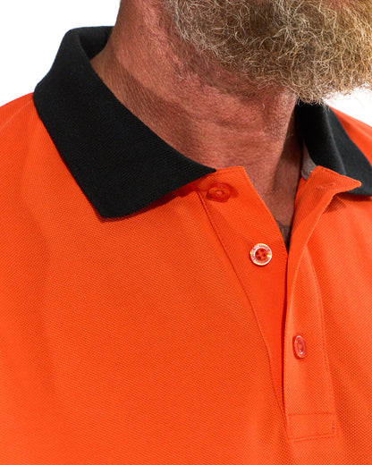 BRENDON Men's Polo ORANGE