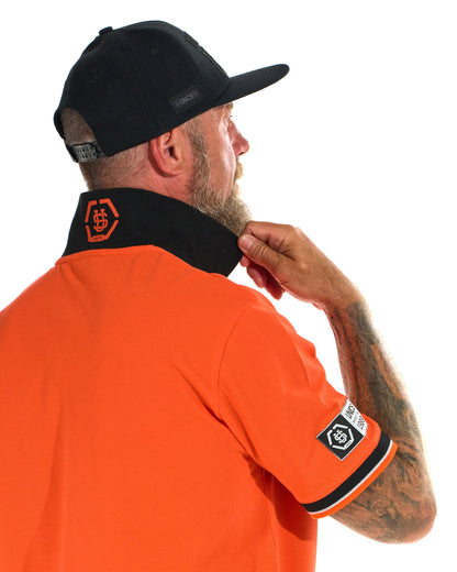 BRENDON Men's Polo ORANGE