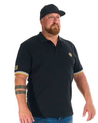 BRENDON III Men's Polo BLACK