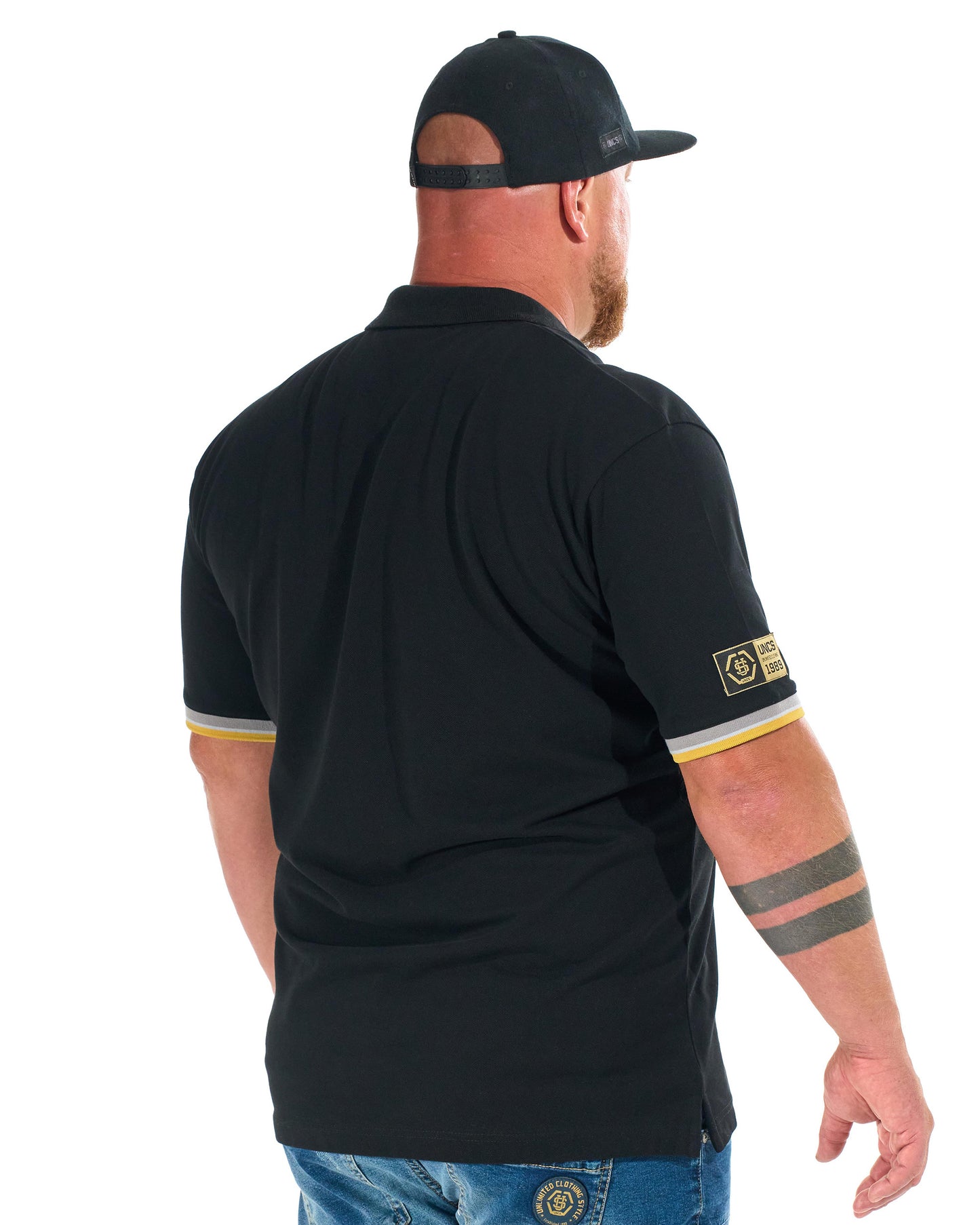 BRENDON III Men's Polo BLACK