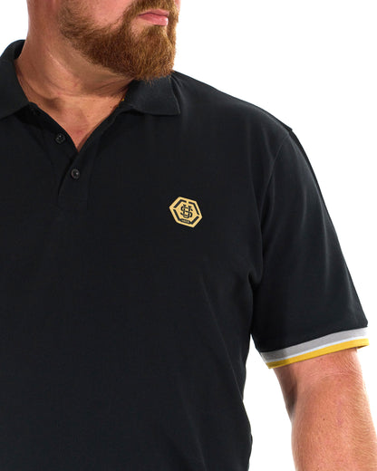 BRENDON III Men's Polo BLACK