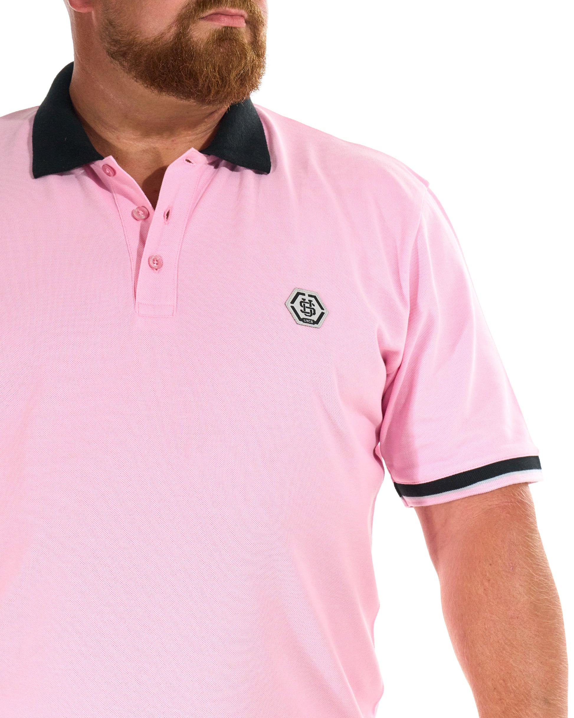 BRENDON Men's Polo PINK