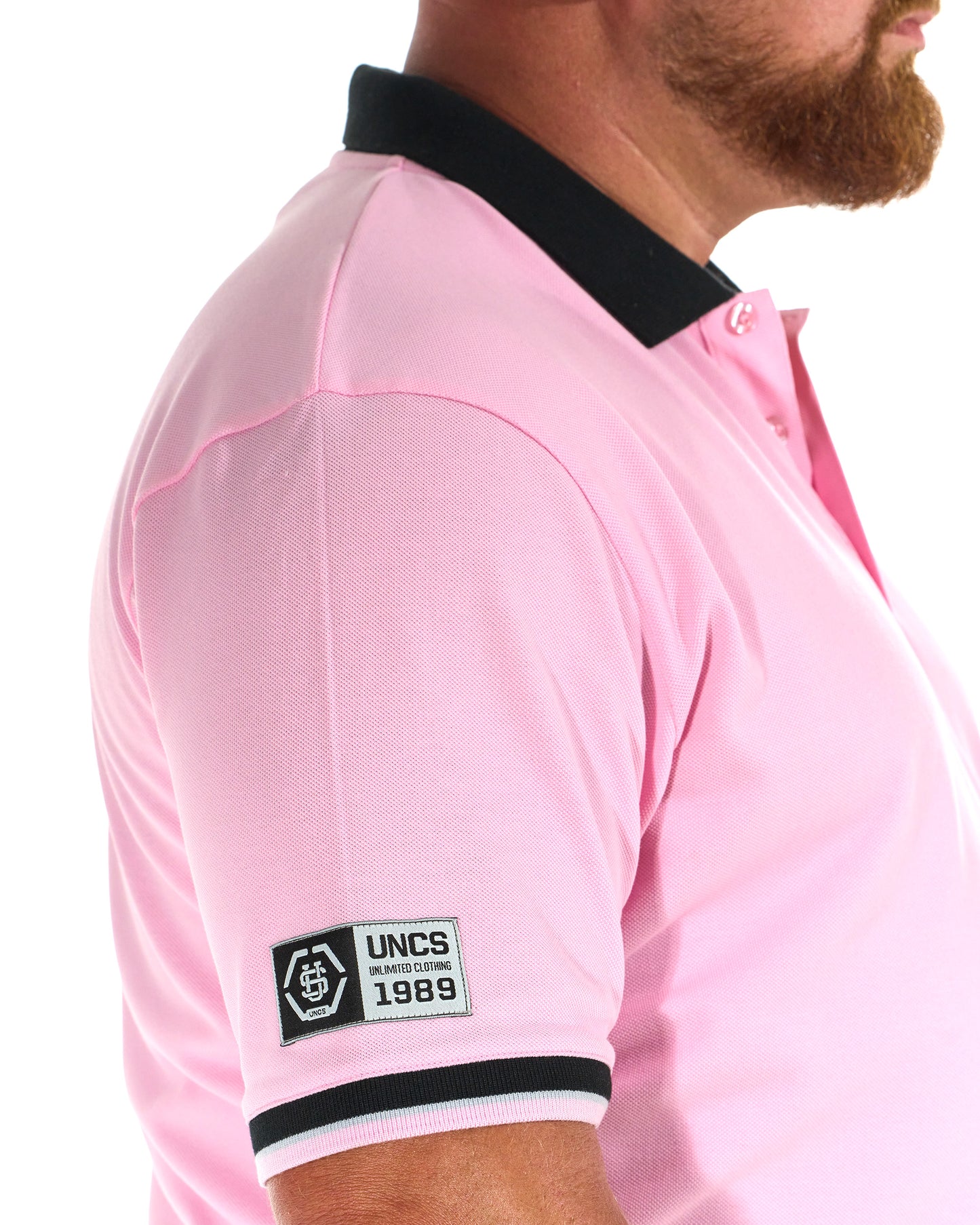 BRENDON Men's Polo PINK