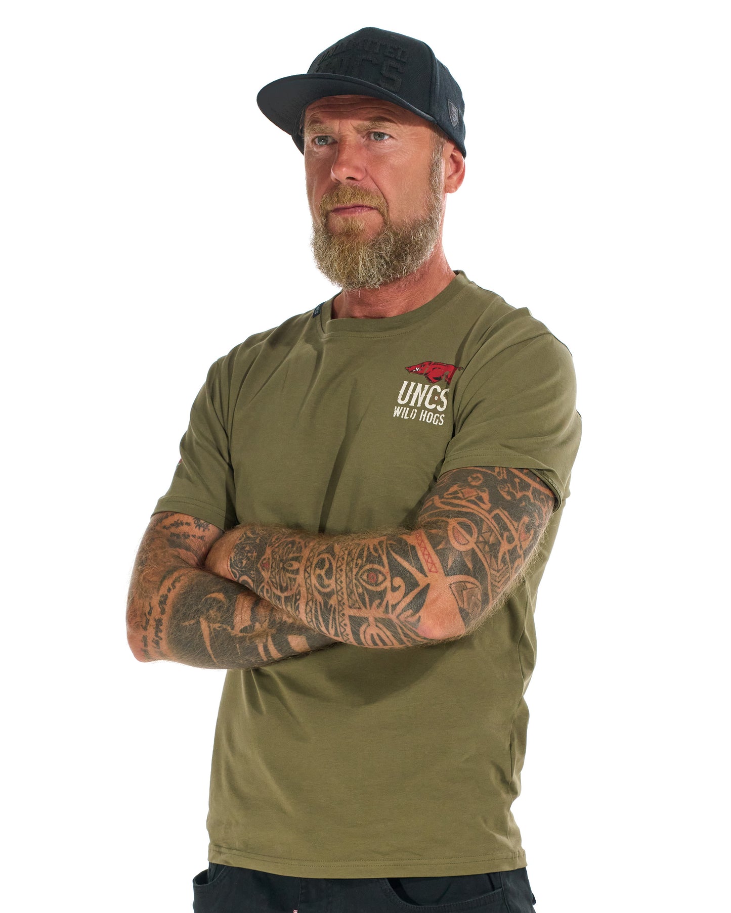 WILD HOGS Men's T-Shirt KHAKI