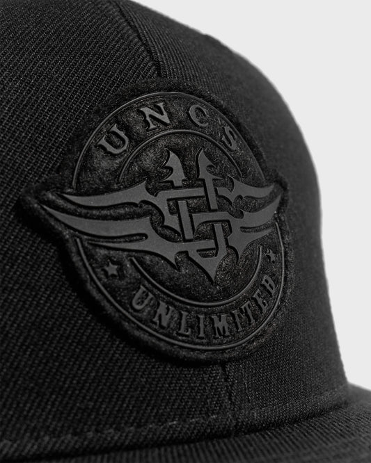 WINGS Men's Cap BLACK/BLACK