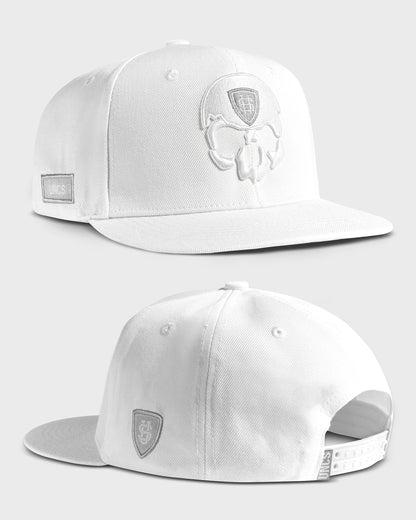 SKULL Men's Cap WHITE
