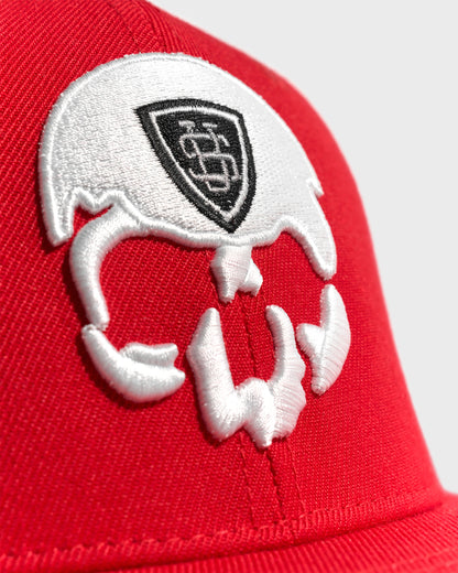 SKULL Men's Cap RED