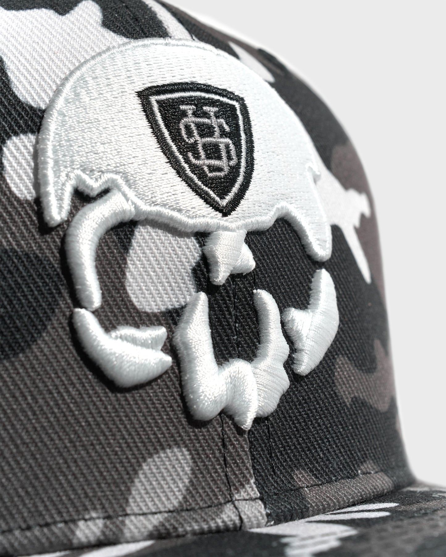 SKULL Men's Cap GREY