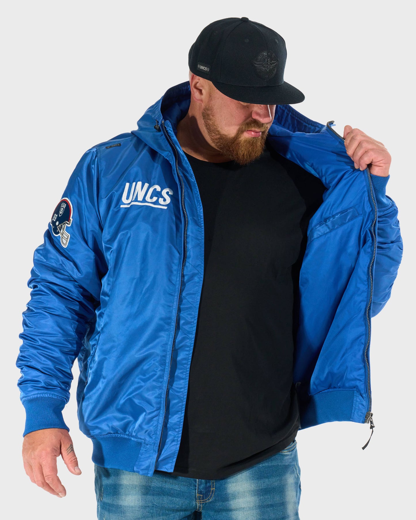 HELMET Men's Jacket BLUE