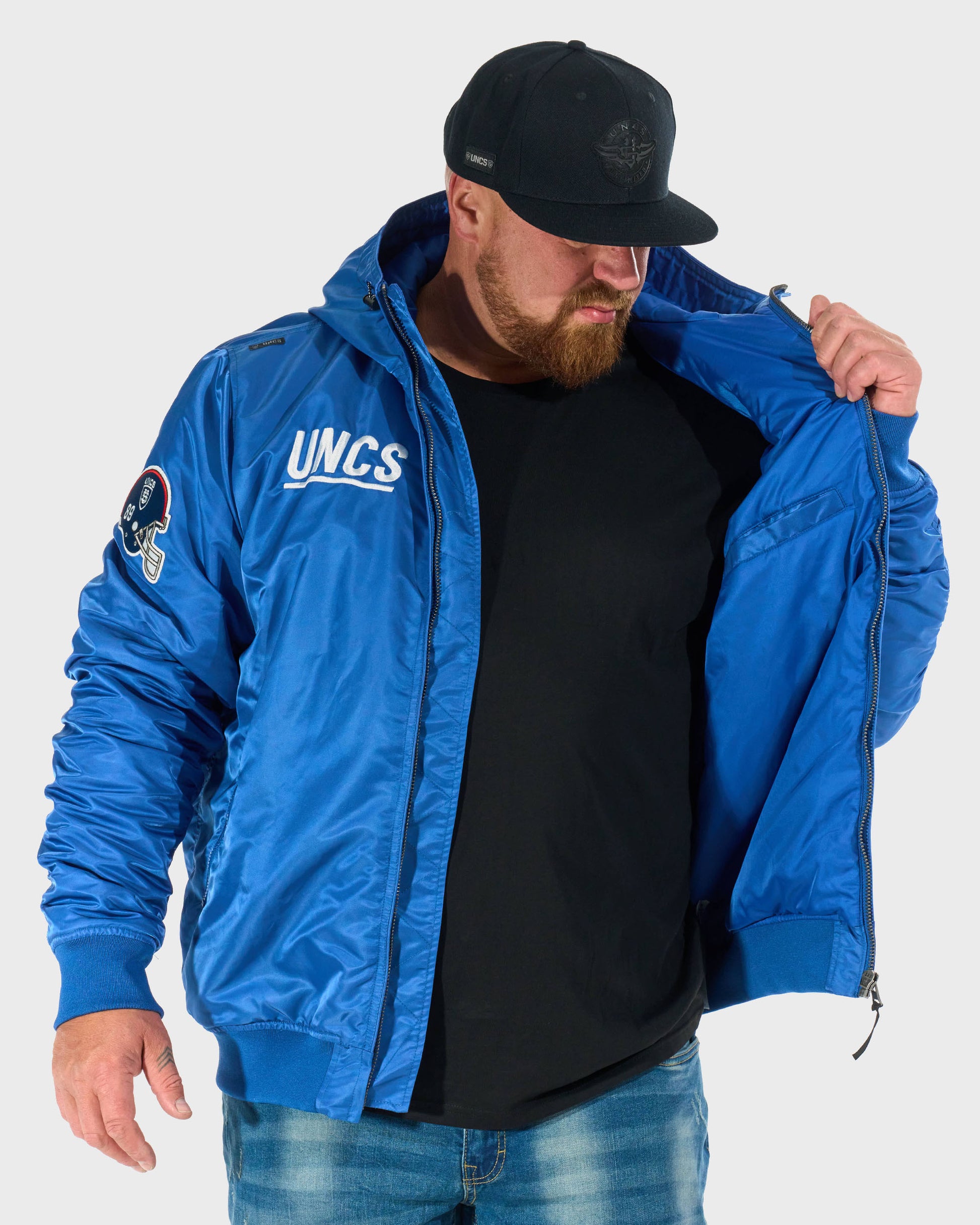 HELMET Men's Jacket BLUE