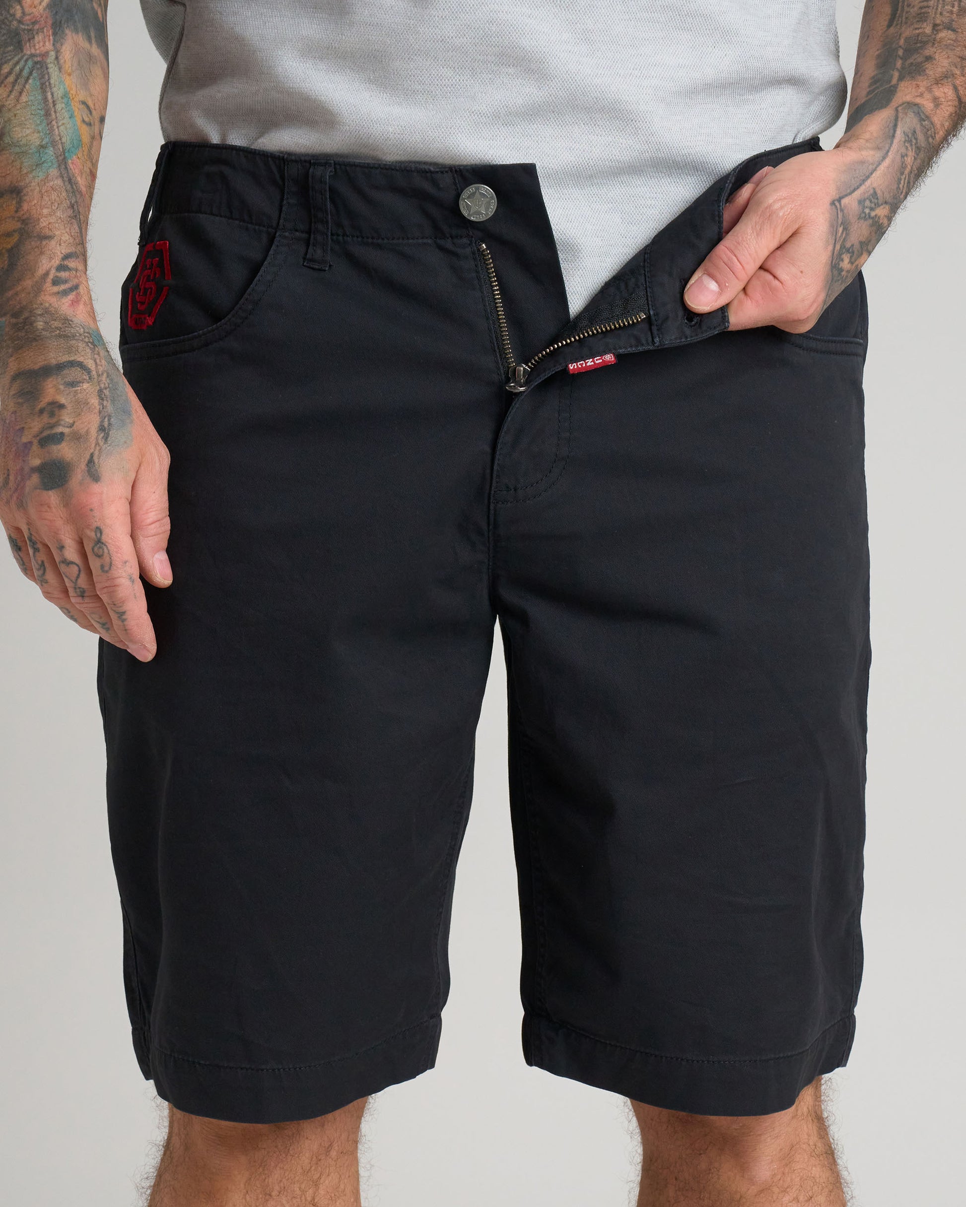 GARVIN Men's Shorts BLACK