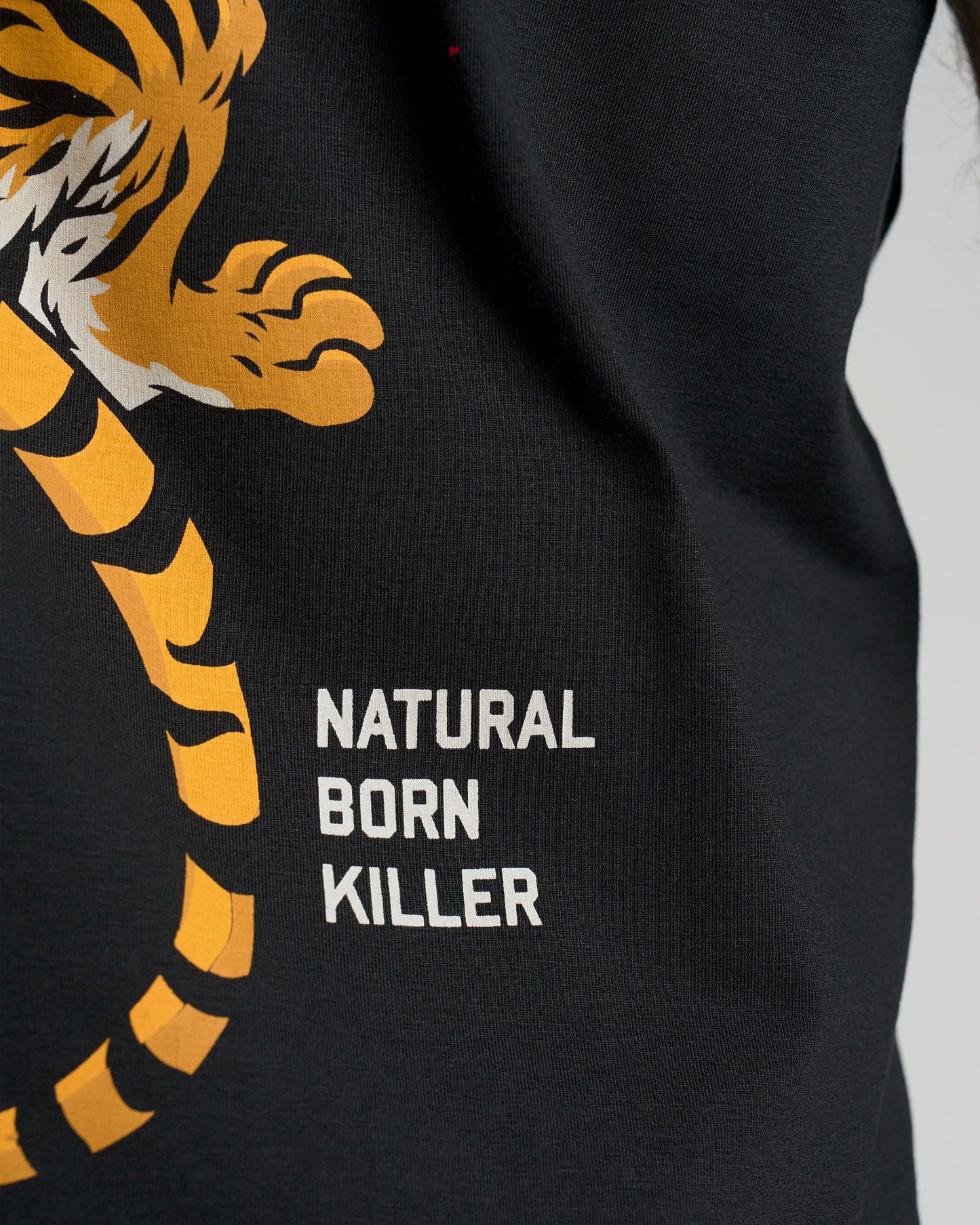 TIGER II Men's T-Shirt BLACK