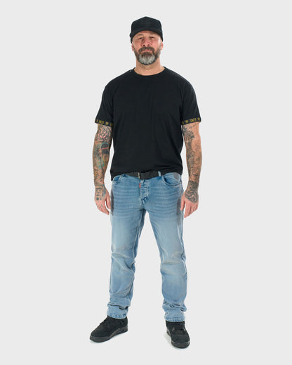 RADFORD II Men's T-Shirt BLACK