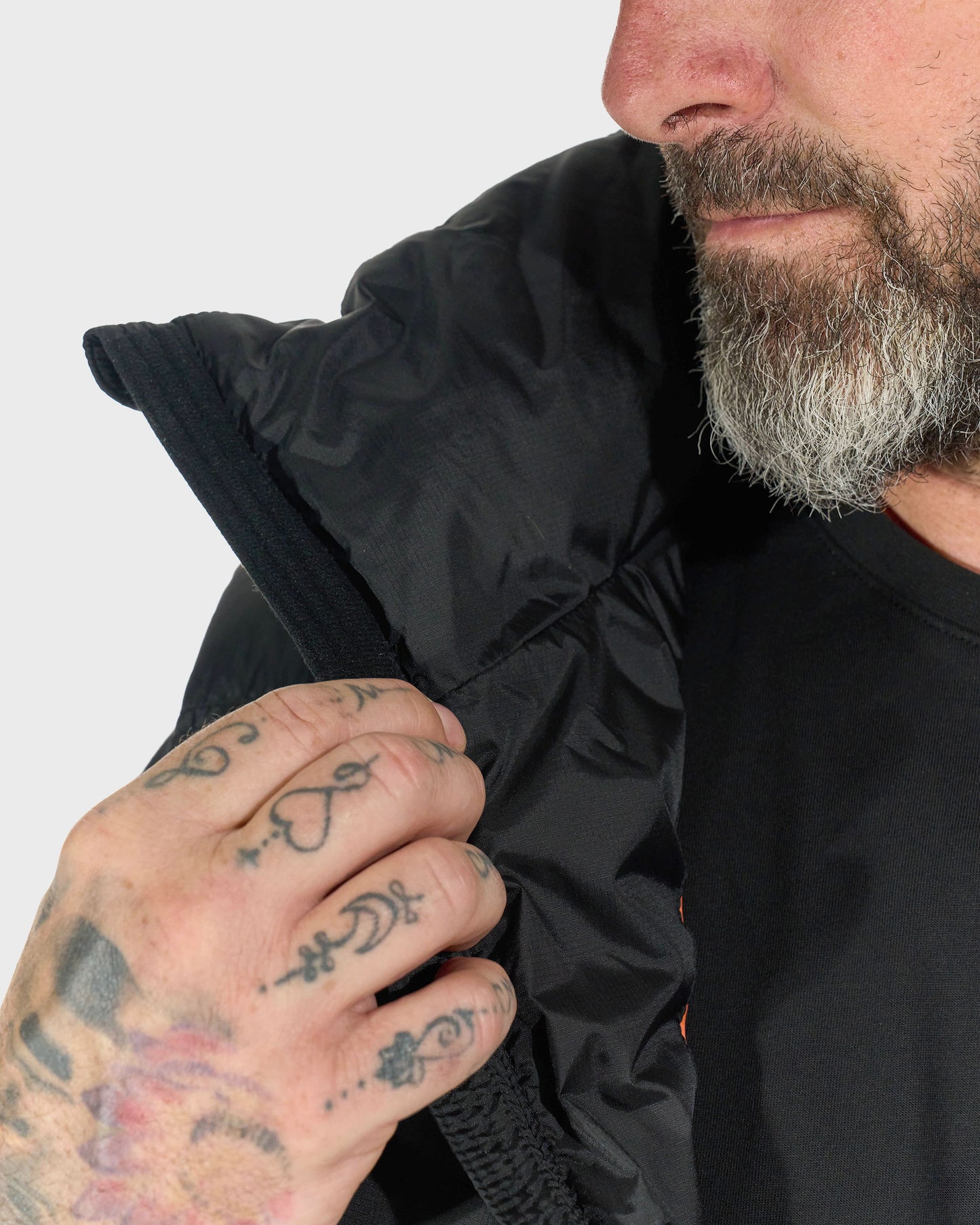 FLINT II Men's Vest BLACK/ORANGE