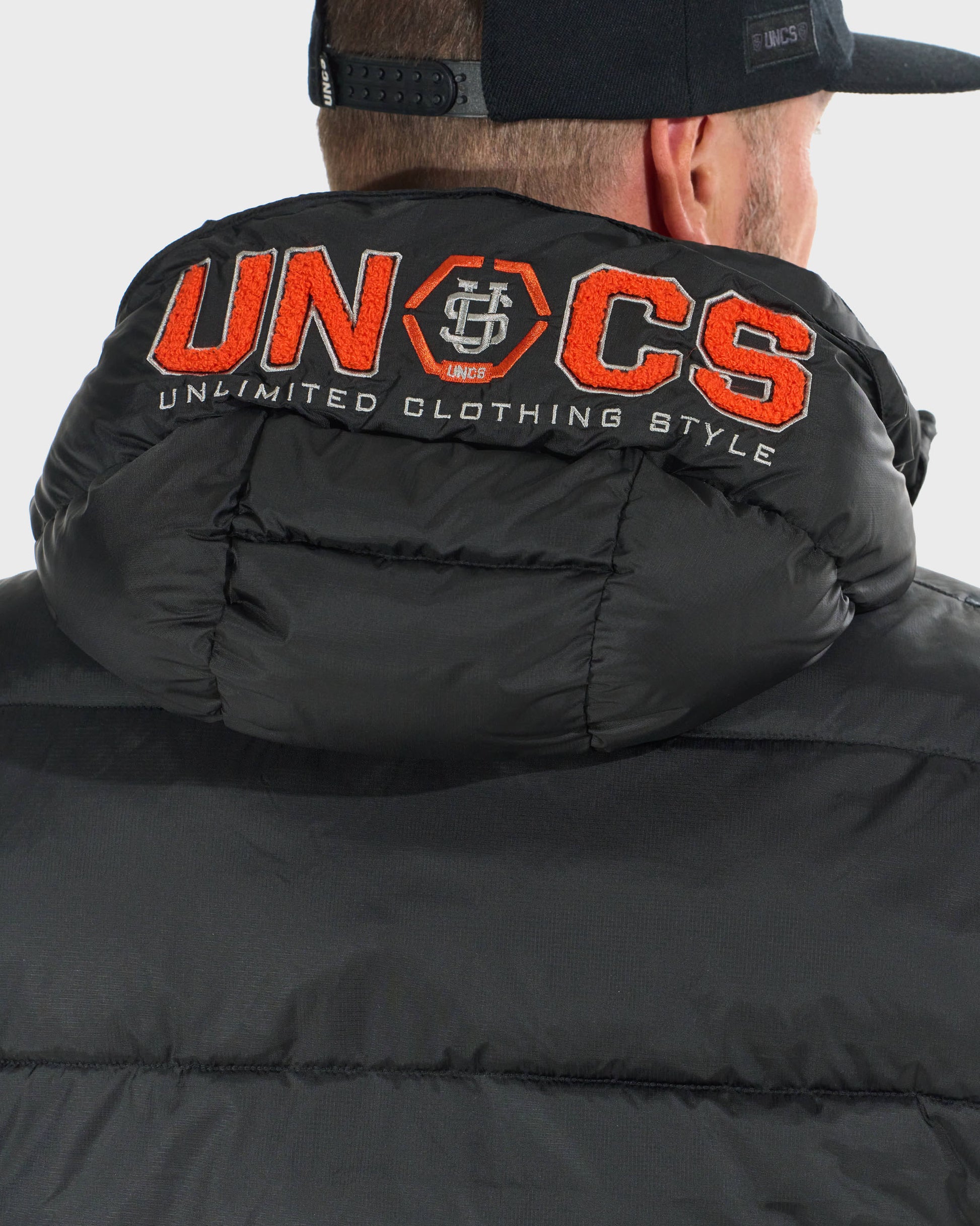 FLINT II Men's Vest BLACK/ORANGE