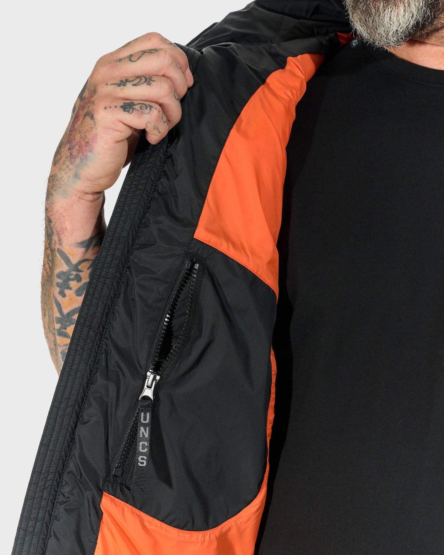 FLINT II Men's Vest BLACK/ORANGE