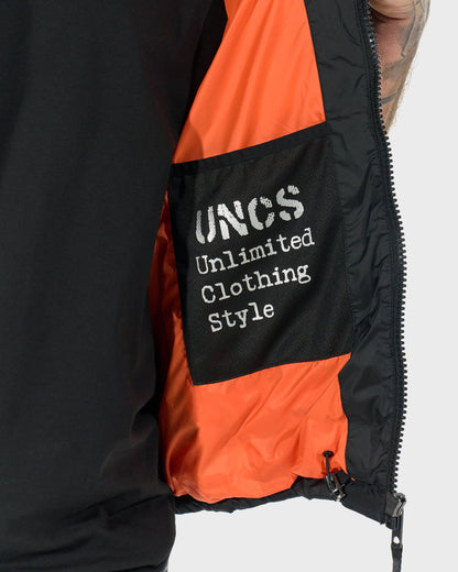 FLINT II Men's Vest BLACK/ORANGE