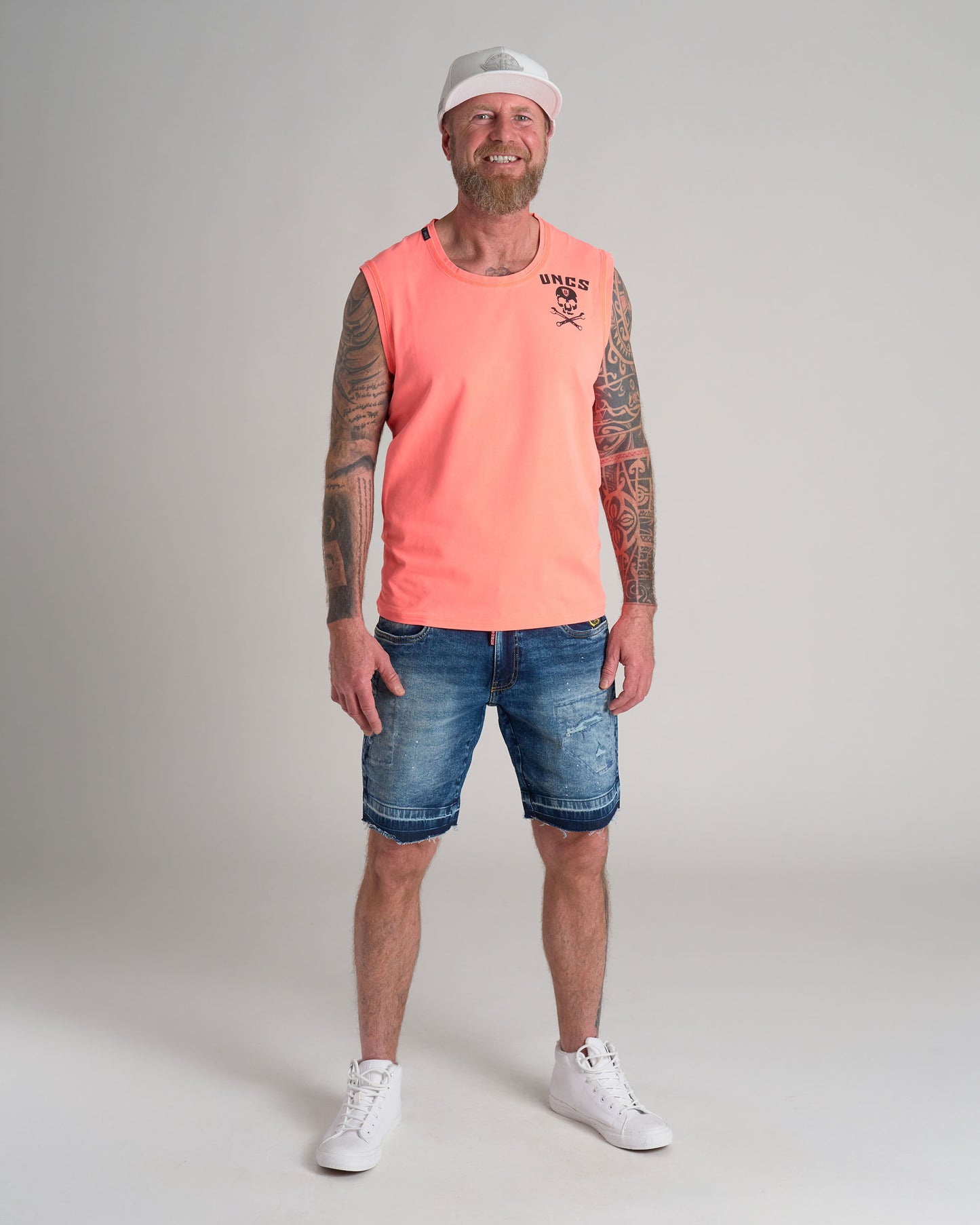 WRENCH Men's T-Shirt ORANGE