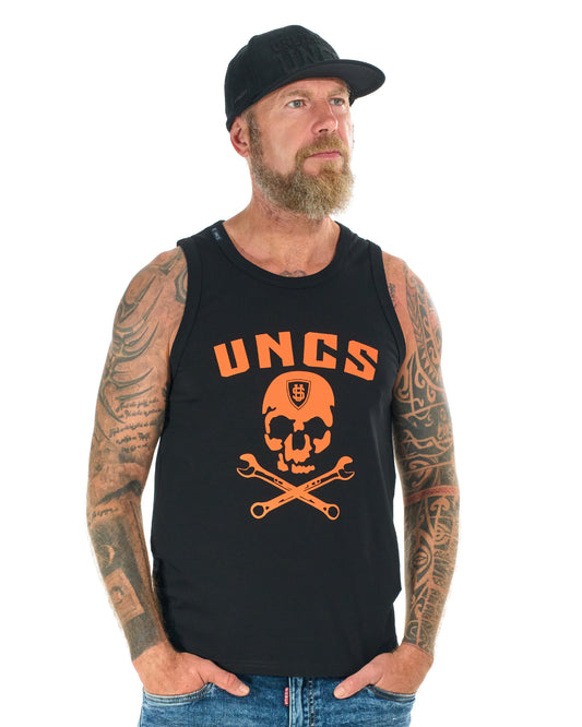 top WRENCH Men's BLACK/ORANGE