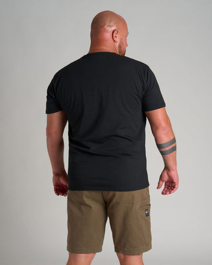 HIPSTER V Men's T-Shirt BLACK